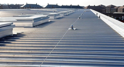 Commercial metal roofing