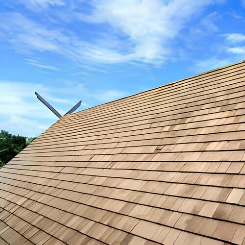 synthetic wood roofing